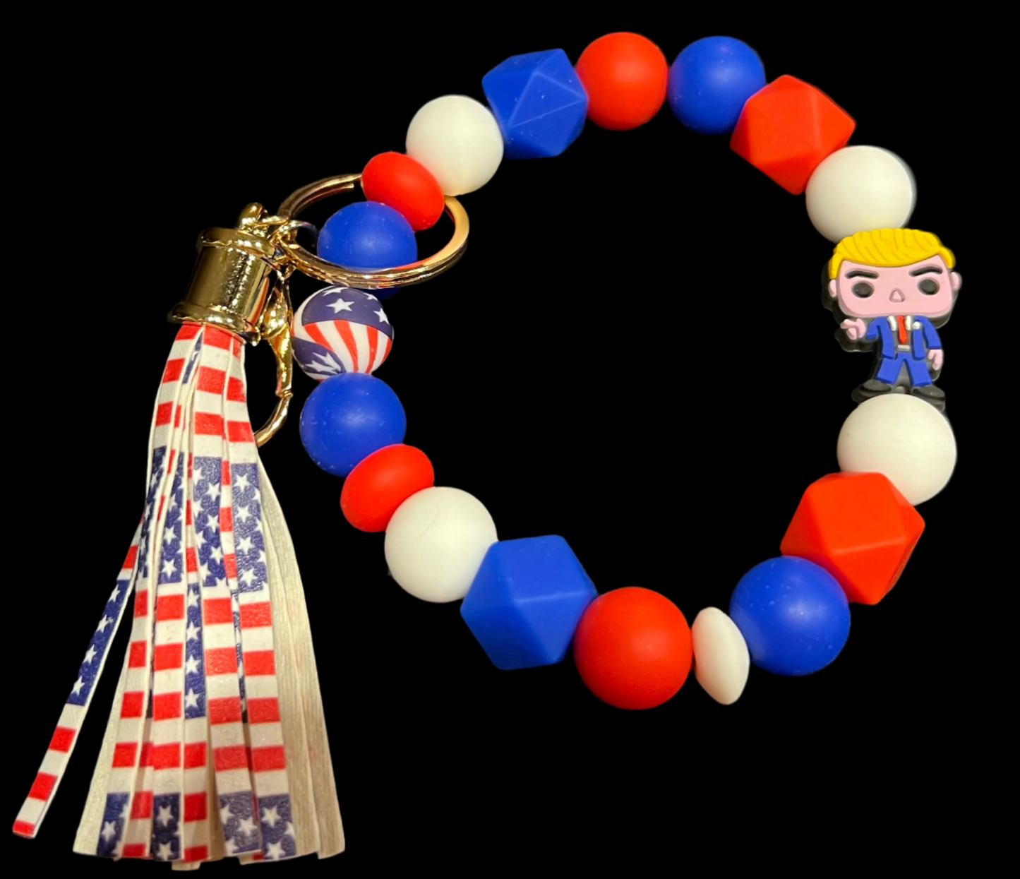 MAGA WITH TRUMP PENDENT