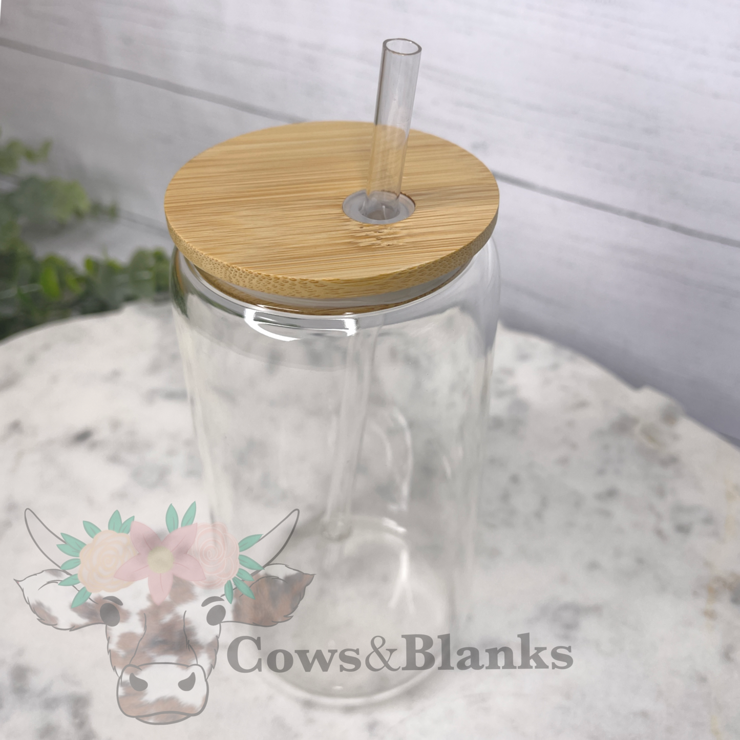 16oz CLEAR GLASS SUBLIMATION LIBBY CUP